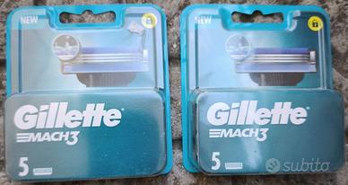 LAMETTE RASOIO GILLETTE MACH 3