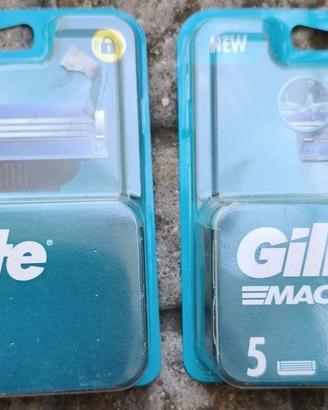 LAMETTE RASOIO GILLETTE MACH 3