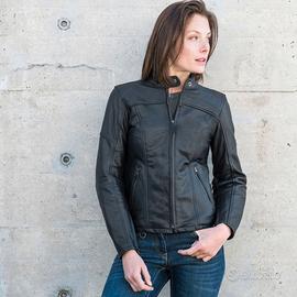 Giacca moto in pelle DONNA Rock Lady :: NUOVO ::