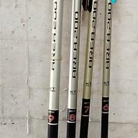 Set canne da pesca TUBERTINI 6-7-8-9 metri 