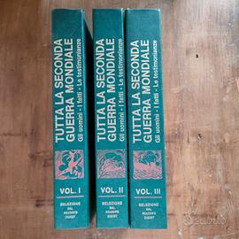 TUTTA LA SECONDA GUERRA MONDIALE TRE VOLUMI