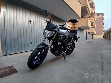 Yamaha MT 125 usata 21.000km