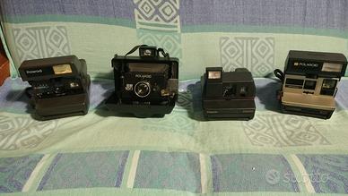 4 MACCHINE FOTOGRAFICHE POLAROID