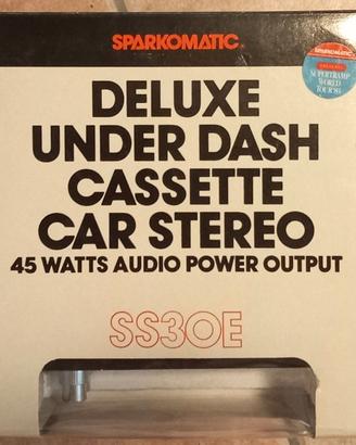Lettore cassette auto vintage Sparkomatic SS30E