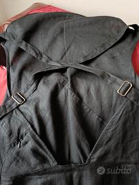 abito in lino schiena nuda