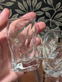 Set 3 bicchierini da liquore anni 70 (di nonna)