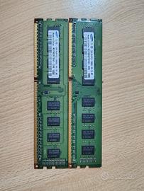 2 ram DDR 3 Samsung 2+1 GB