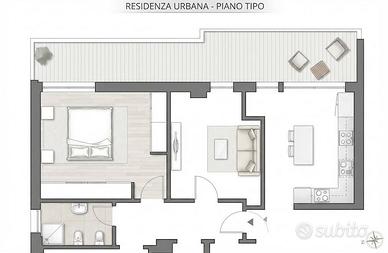 Appartamento di 75 m² con 3 locali a San Lazzaro d