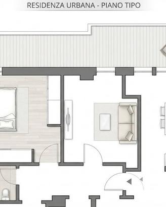 Appartamento di 75 m² con 3 locali a San Lazzaro d