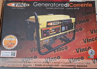 Generatore di corrente VINCO 60128 - 2,2 kW