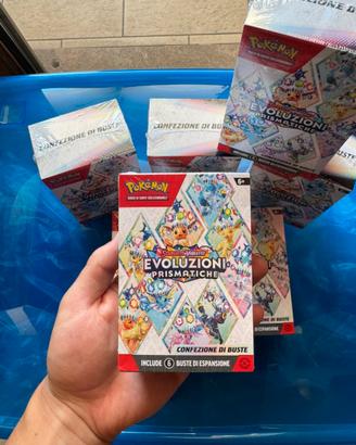 Bundle Da 6 Buste Pokemon Evoluzioni Prismatiche