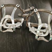 Coppia pedali Campagnolo Triomphe vintage ics