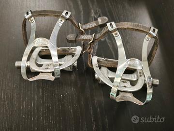 Coppia pedali Campagnolo Triomphe vintage ics