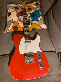 TELECASTER HARLEY BENTON SPARKLE RED