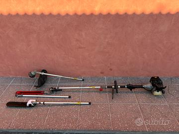 Decespugliatore Brikstein 4 in 1 a manico lungo