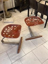 Sgabelli Mezzadro Castiglioni per Zanotta