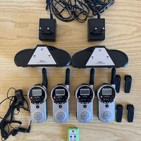 Set 4 Walkie Talkie Binatone MR650 + accessori