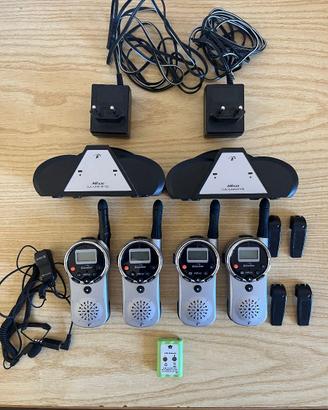 Set 4 Walkie Talkie Binatone MR650 + accessori