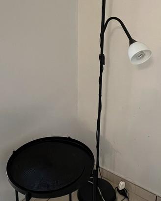 Lampada da terra con tavolino - SET COMPLETO