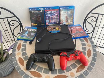 Ps 4 bundle- giochi, ps4,controller,cavi