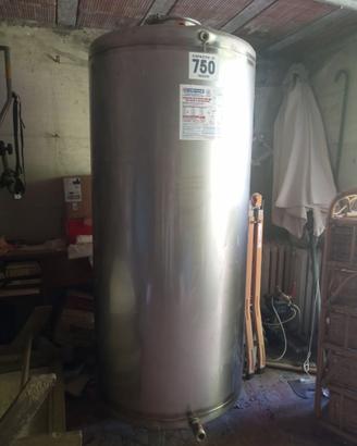 SERBATOIO CORDIVARI ACCIAIO 750 LT