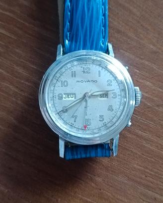 Orologio vintage Movado Calendograf ref. 14819
