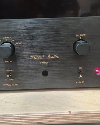 Classé Audio "Six", telecomando e stadio phono.