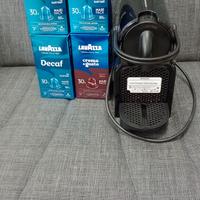 macchina caffe delonghi nespresso+ capsule lavazza