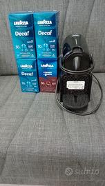 macchina caffe delonghi nespresso+ capsule lavazza