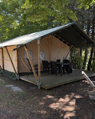 5 Tende Glamping Safari 6 posti complete