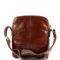 Borsa tracolla uomo in pelle The Bridge Vespucci