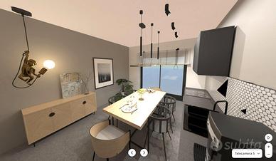 Villa con garage di nuova costruzione