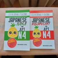 libri kanji e vocabolario per JLPT N4