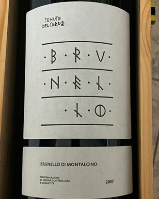Brunello di Montalcino magnum Il Cerro La Poderina