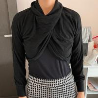 coprispalle/maglioncino nero