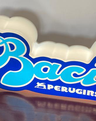 Insegna luminosa Baci Perugina