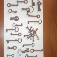 chiavi antiche da collezione 