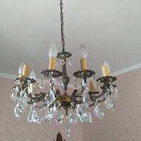 Lampadario con gocce