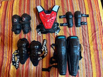 protezioni motocross enduro motard