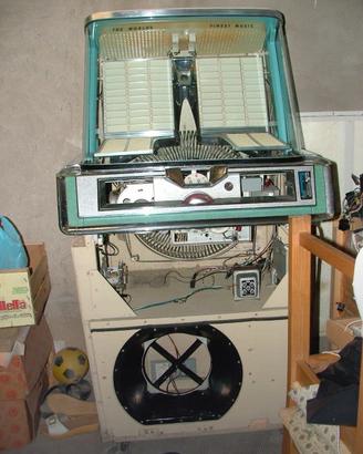 Riparazione Jukebox ami seeburg rock ola wurlitze