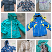 Giacca piumino bimbo bimba varie taglie