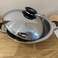 Wok 4litri AMC Pentola 