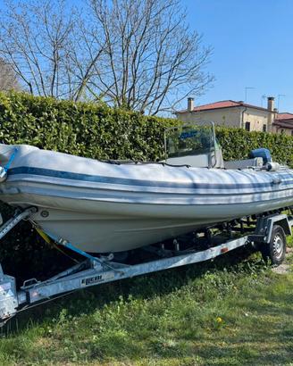 Joker Boat Coaster 580 + Evinrude 115 CV + Carrell