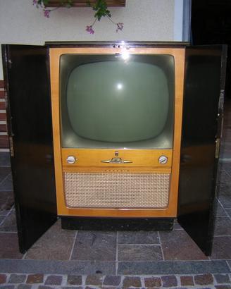 TELEVISIONE D'EPOCA PHILIPS 21" CON MOBILE