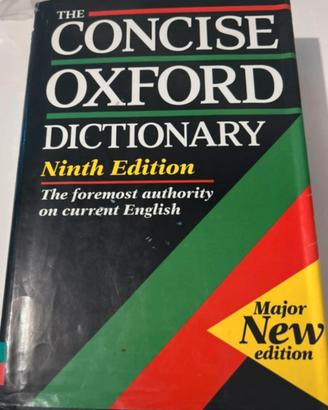 The concise Oxford dictionary