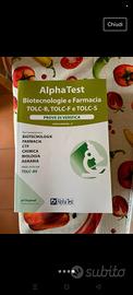 farmacia e biotecnologia ALPHA test 4 volumi