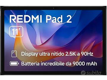 REDMI PAD 2 8+256GB MINT GREEN CON 2 ANNI GARANZIA