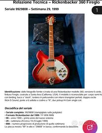 Rickenbacker 360 Fireglo