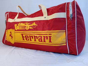 Borsone scuderia Ferrari vintage F1 anni 80 