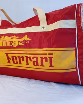 Borsone scuderia Ferrari vintage F1 anni 80 